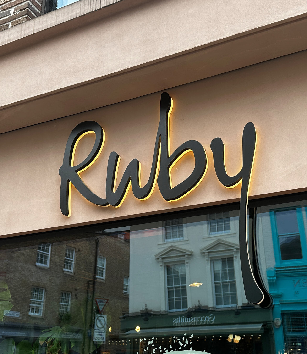 Ruby Hotel Signage