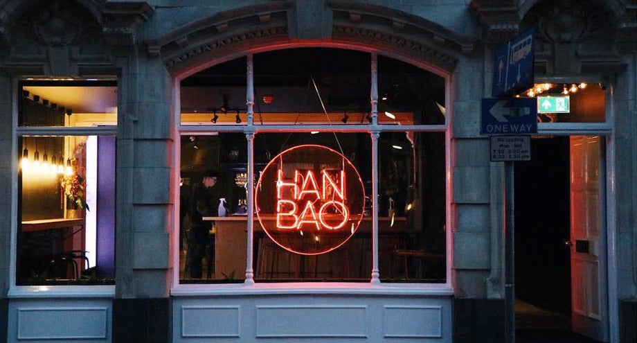 Hanbao neon sign