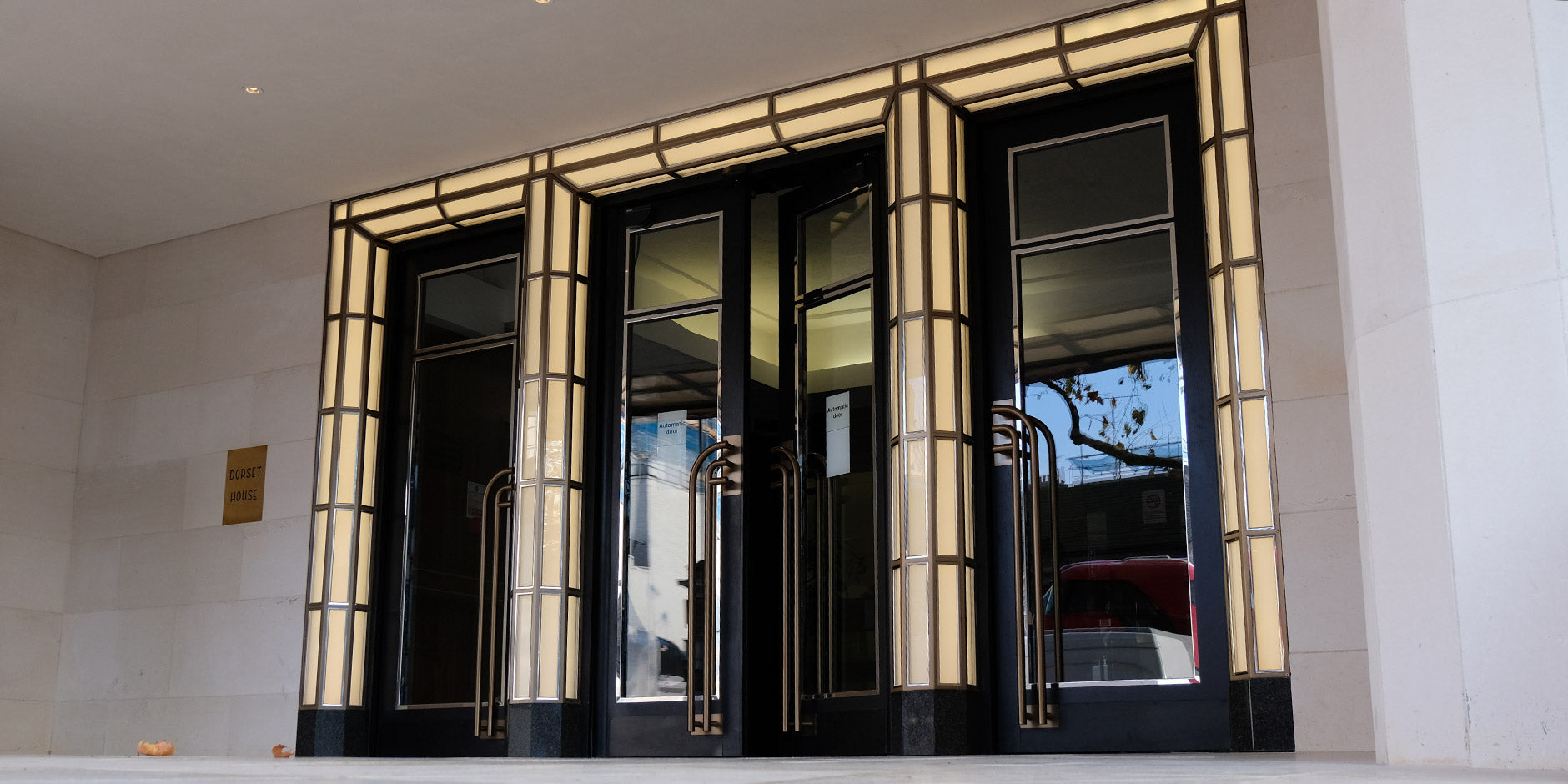 Dorset House Illuminated Door Surrounds