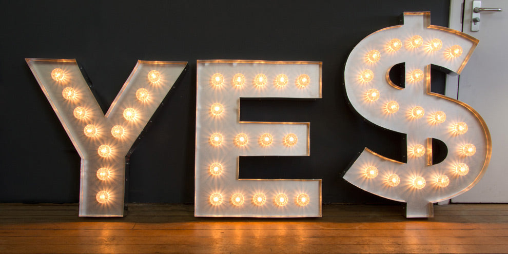 Illuminated Bulb Signs