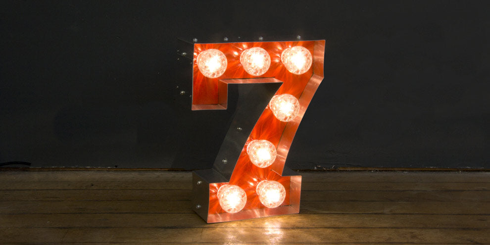 Vintage Circus Letters