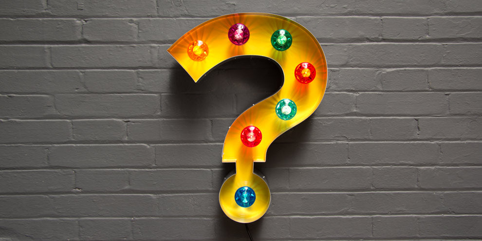light up question mark