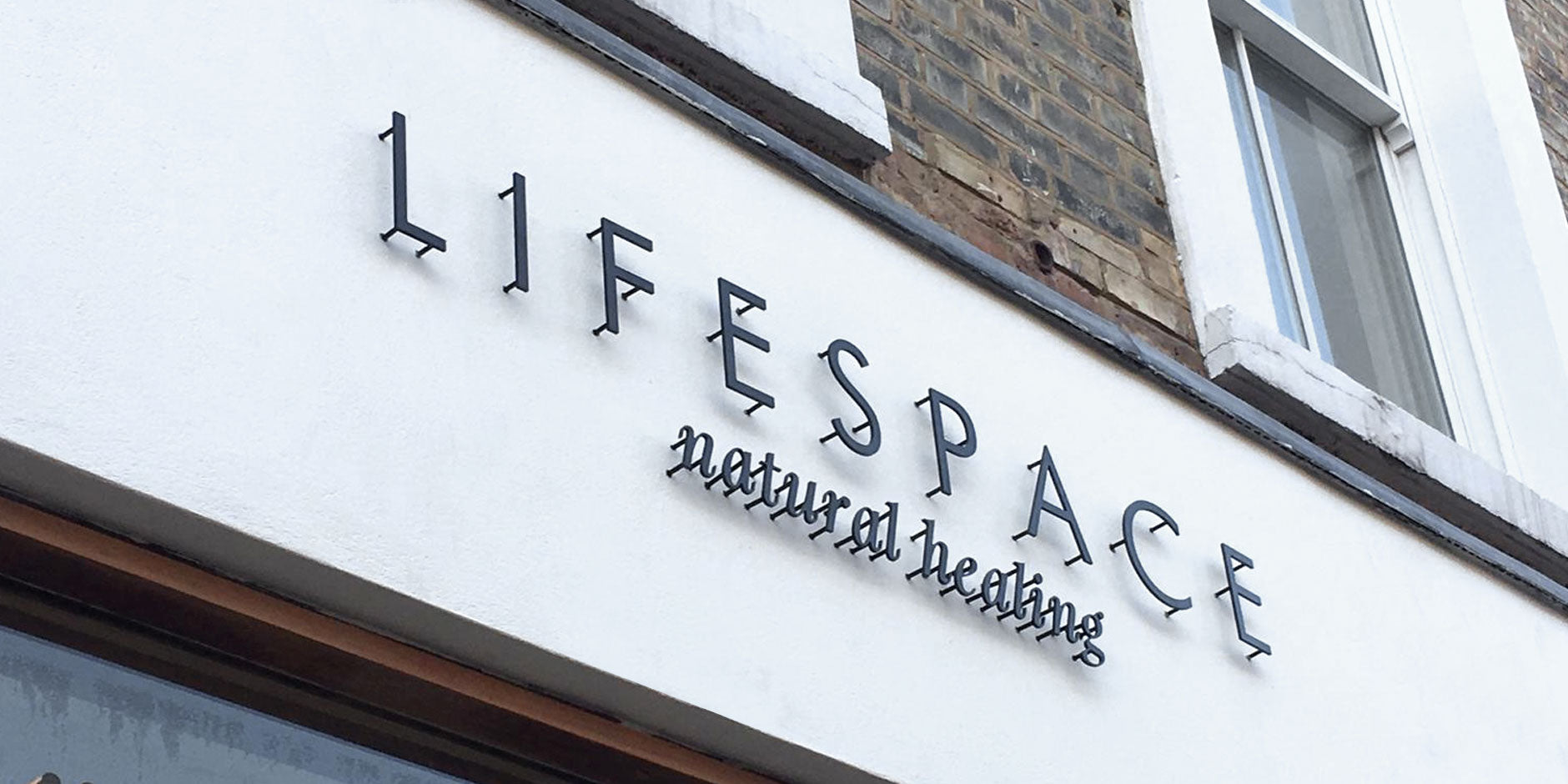 Metal Letters on shop fascia