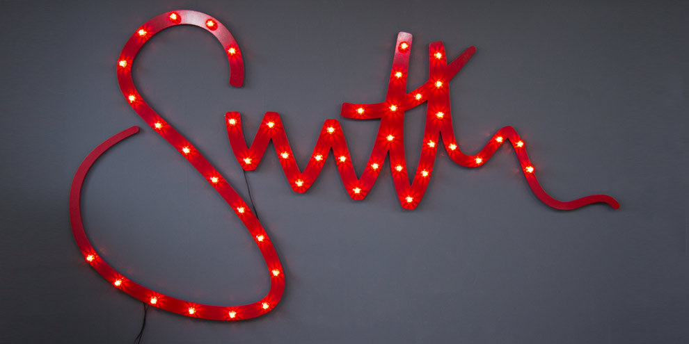 Vintage Circus Letters