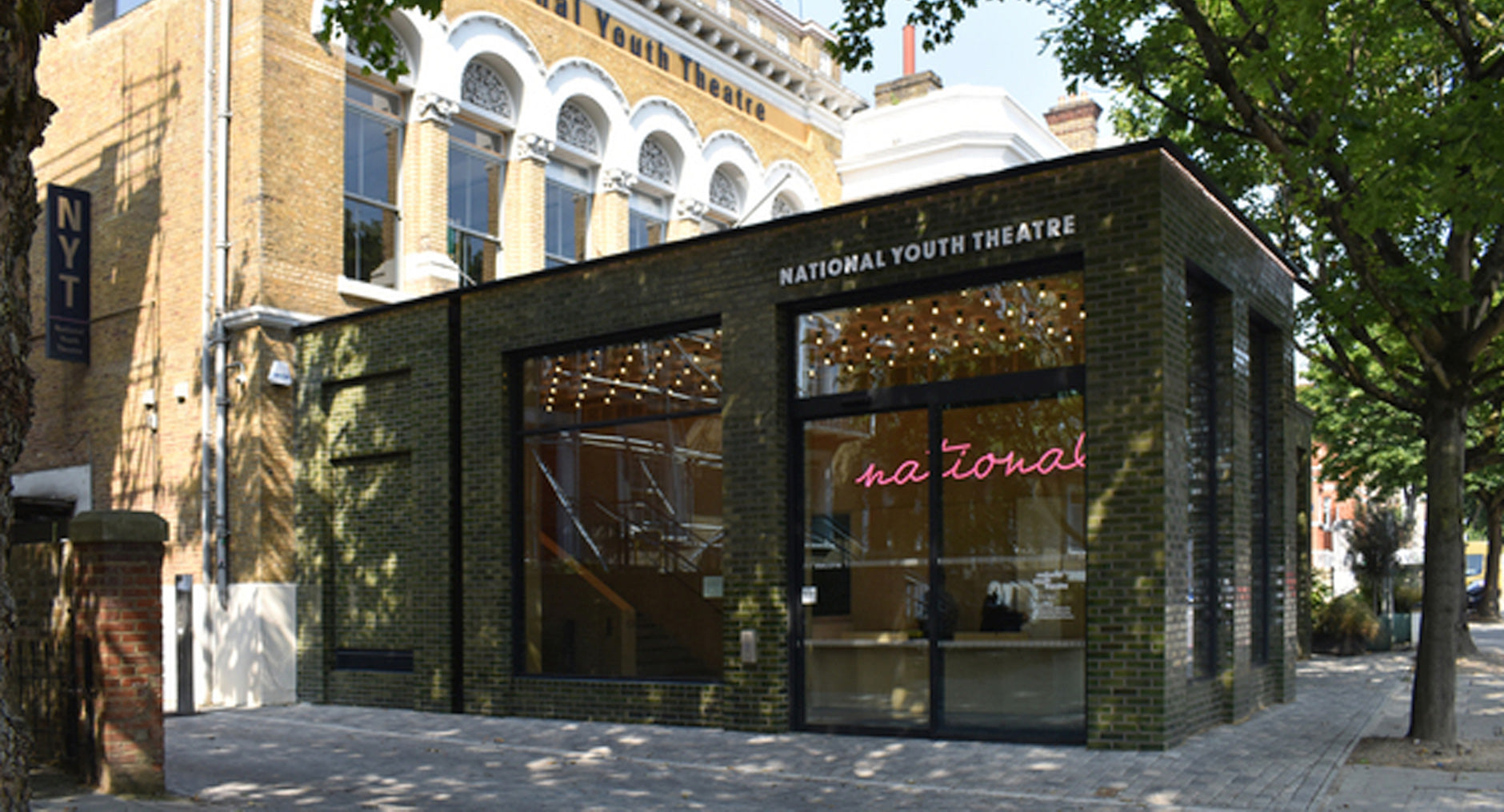 National Youth Theatre signs