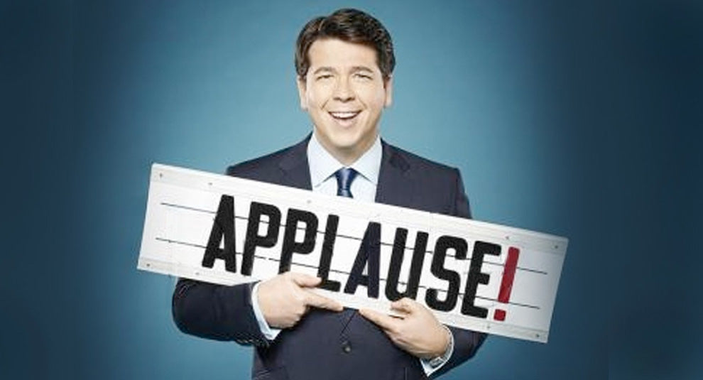 Michael Mcintyre with Cinema Sign