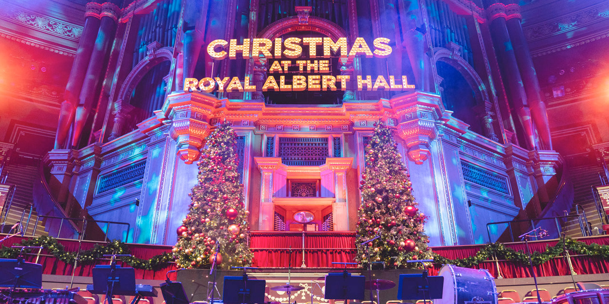 Royal Albert Hall at Christmas