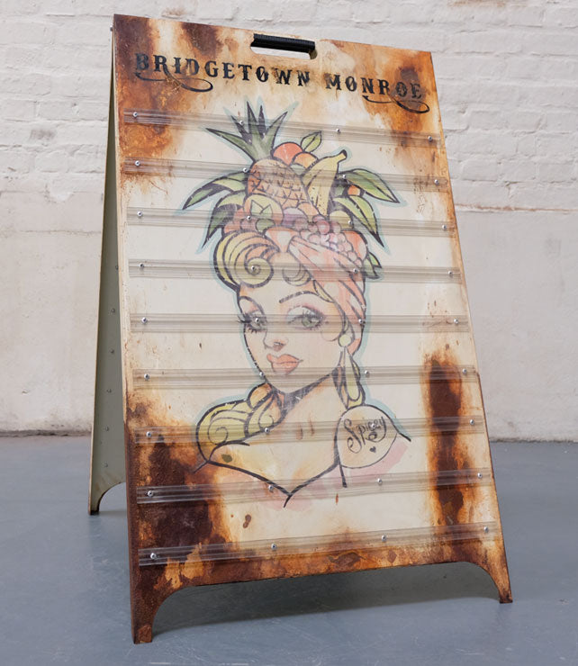 Rusted/Distressed 'A' board