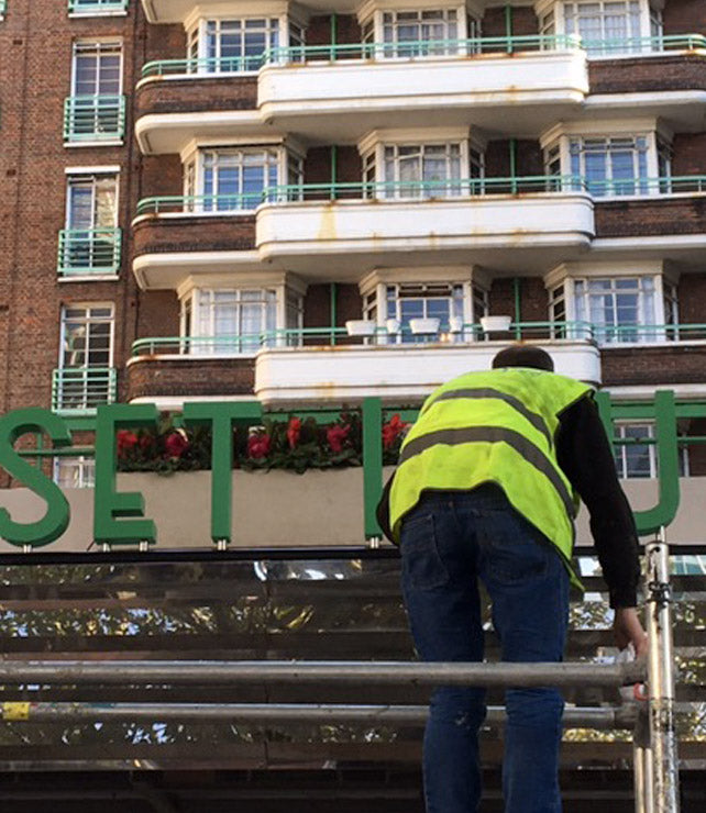 Dorset House Entrance Canopy, Marylebone