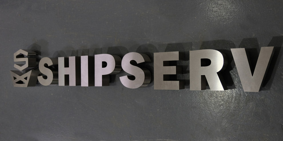 3D Stainless Steel Letters
