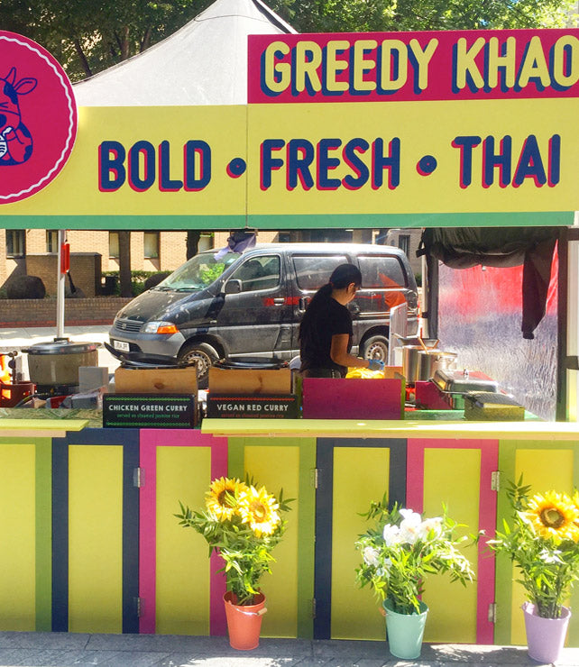 Streetfood signs London