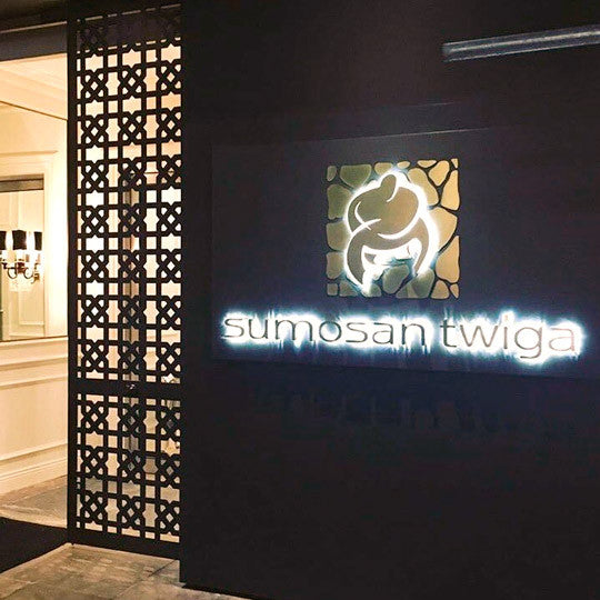 Brass Back Lit Letters