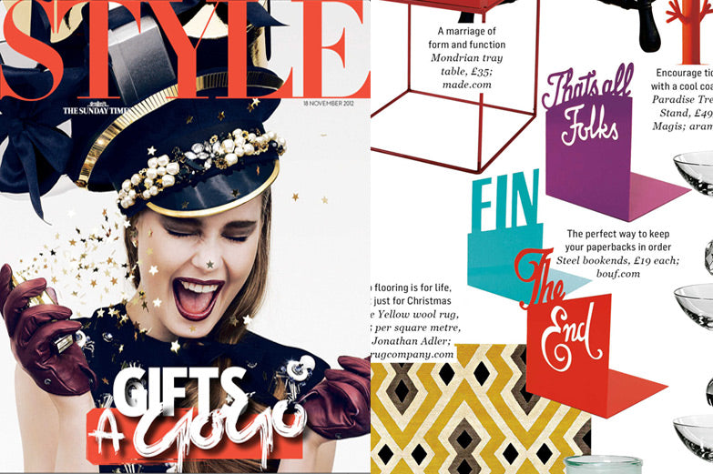 Sunday Times Bookends