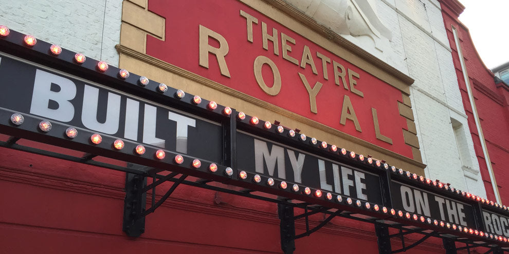 Globe Theatre Marquee Sign