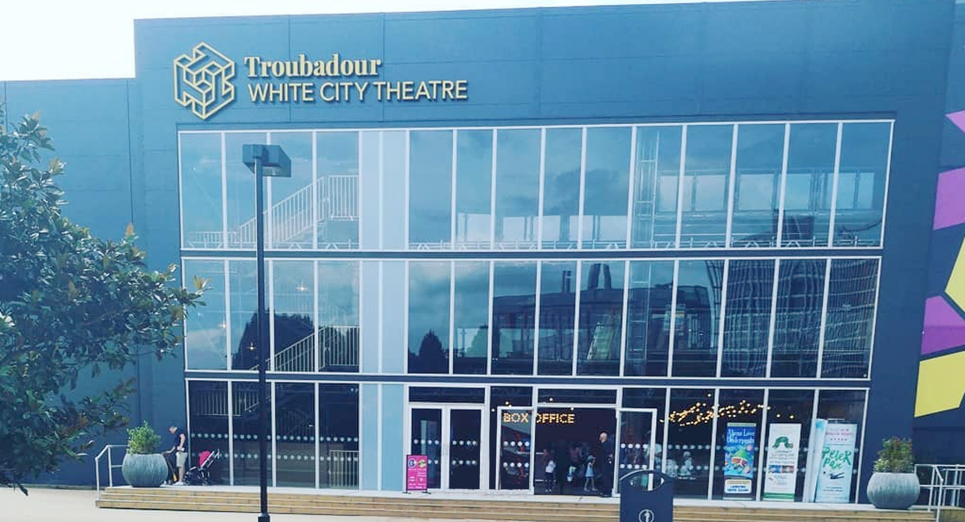 Troubadour Theatre Sign